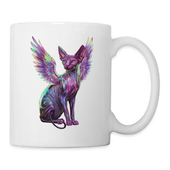 Chat Sphynx pour les amoureux des chats - Mug blanc - blanc - Droite