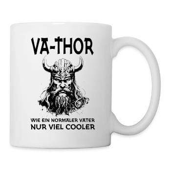 Père Viking Va Thor - Mug blanc - blanc - Droite