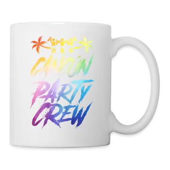 Cancun Party Crew Bunt - Tasse - Weiß - Rechts