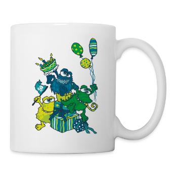 Monster Party - Mug - white - Right