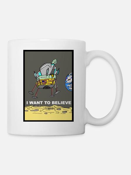 I want to believe - Tasse - Weiß