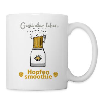 Gesünder leben - Tasse - Weiß - Rechts