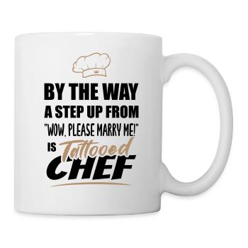 Tattooed chef is the most attractive - Mug - white - Right