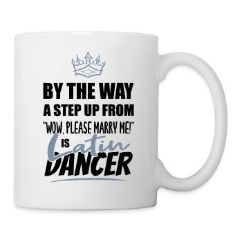 Latin dancers are the most attractive - Mug - white - Right
