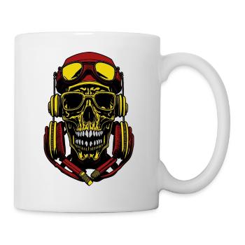 Revelations Unveiled, Enlightened Skull - Mug - white - Right