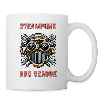 Steampunk BBQ Saison 4 - Mug blanc - blanc - Droite