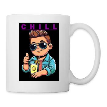 CHILL - Tasse - Weiß - Rechts