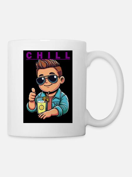 CHILL - Tasse - Weiß