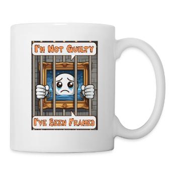 I'm not guilty, I've been framed - Tasse - Weiß - Rechts
