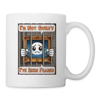 I'm not guilty, I've been framed - Tasse - Weiß - Rechts