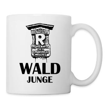 Wald Junge Rennsteig - Tasse - Weiß - Rechts