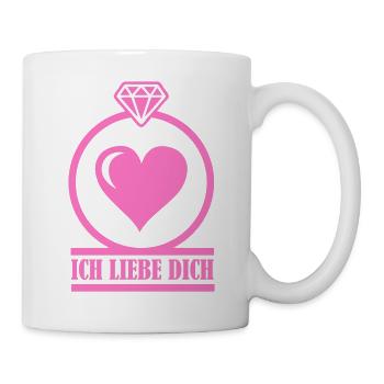 I love you - Mug - white - Right