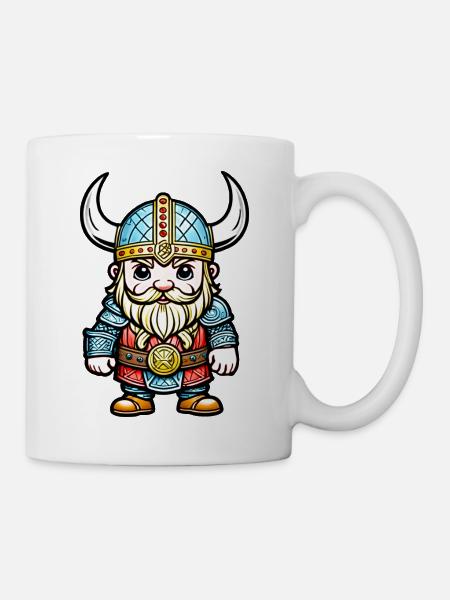 Kleiner Wikinger - Tasse - Weiß