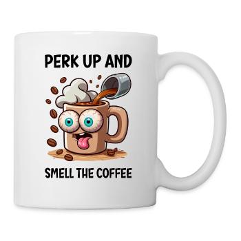 Revigorez-vous et sentez l’odeur du café - Mug blanc - blanc - Droite