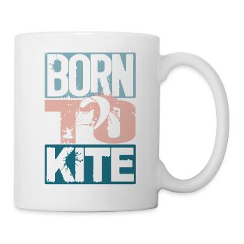 Born to Kite - Mug - white - Right