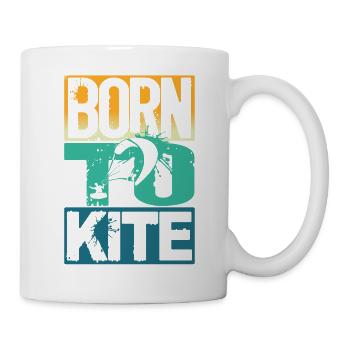 Born to Kite - Mug - white - Right