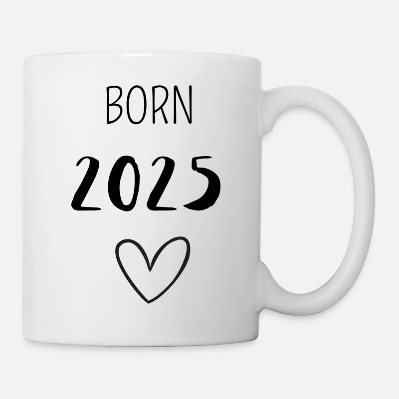 BORN 2025 - Tasse - Weiß