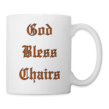GodBlessChairs - Mug - white - Right