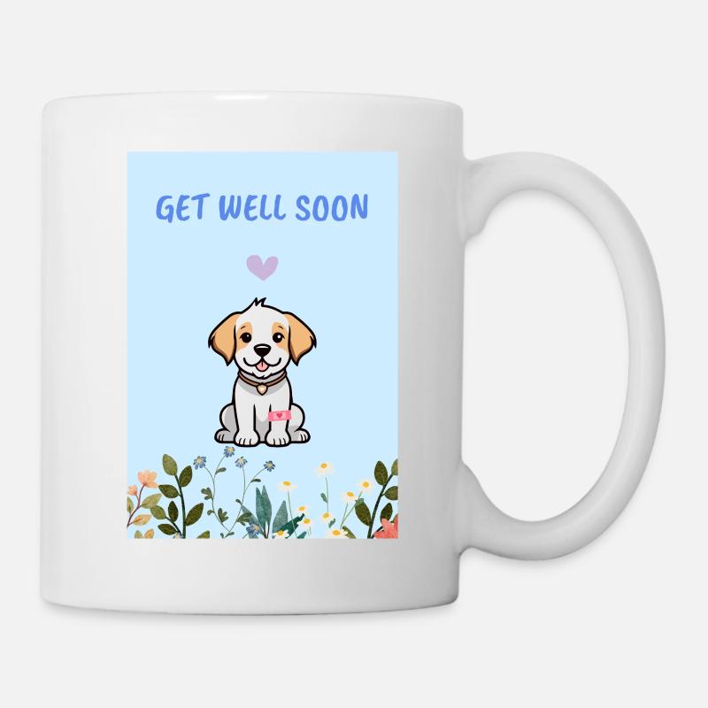 Gute Besserung Geschenk - Tasse - Weiß