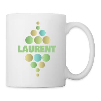 Vorname Laurent - Tasse - Weiß - Rechts