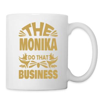 Monika comme prénom - Mug blanc - blanc - Droite