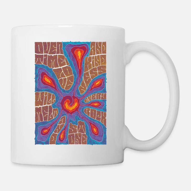 Steinerweichende Liebe und Freundlichkeit - Tasse - Weiß