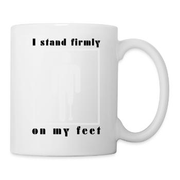 Standing Firm - Symbol der Stärke und Resilienz - Tasse - Weiß - Rechts