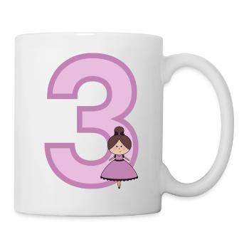 Number 3 - Mug - white - Right