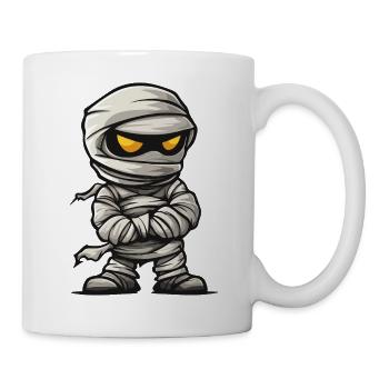 Mumie Halloween Comic - Tasse - Weiß - Rechts