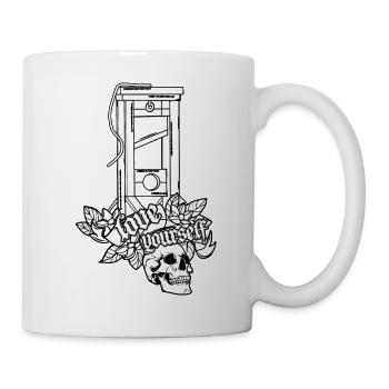 Selbstliebe // Illustration - Tasse - Weiß - Rechts