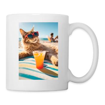 Cats - Pension - Mug - white - Right
