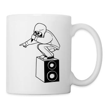 Rap Freestyle Contest Open Mic Hip Hop - Mug - white - Right