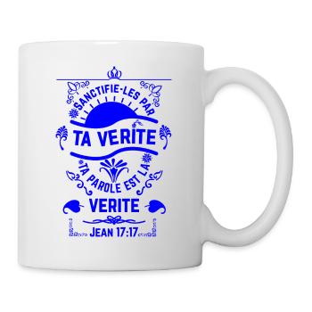 Jean 1717 BLEU - Mug blanc - blanc - Droite