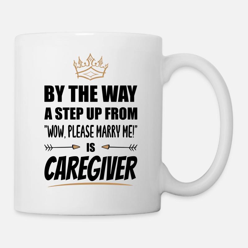Caregivers are the most attractive - Mug - white
