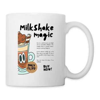 Milkshake Magic - Tasse - Weiß - Rechts