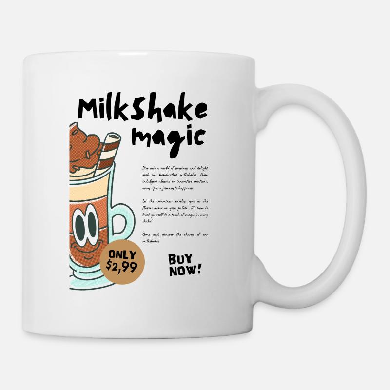 Milkshake magique - Mug blanc - blanc