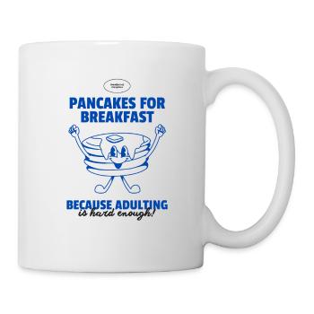 Crêpes pour les champions - Mug blanc - blanc - Droite