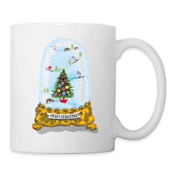 Christmas Snow Globe - Mug - white - Right
