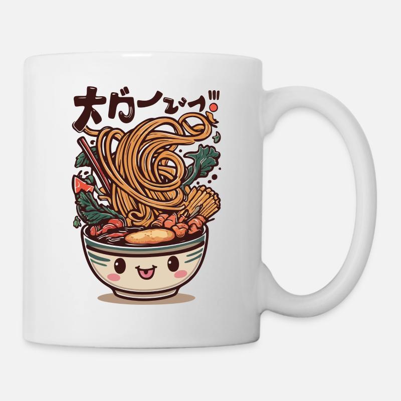 Ramen Bonheur - Mug blanc - blanc
