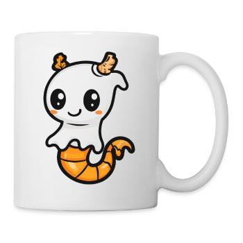 Seahorse Halloween Funny Ghost - Mug - white - Right