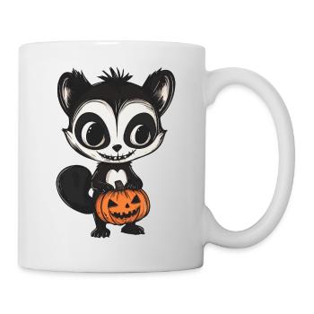 Skunk Halloween Comic Funny - Mug - white - Right
