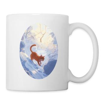 Firestar Firestar Red Cat in Winter Warriors - Mug - white - Right