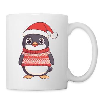 Penguin Christmas Comic - Mug - white - Right