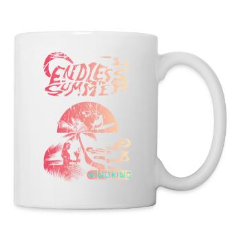 Kitesurfen - Tasse - Weiß - Rechts