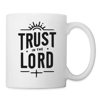 Trust in the Lord - Mug - white - Right