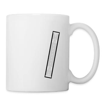 Flugplatz EDGP Design mit Namen und Koordinaten - Tasse - Weiß - Rechts