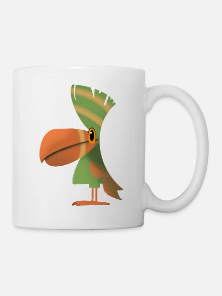 Tukan - Tasse - Weiß