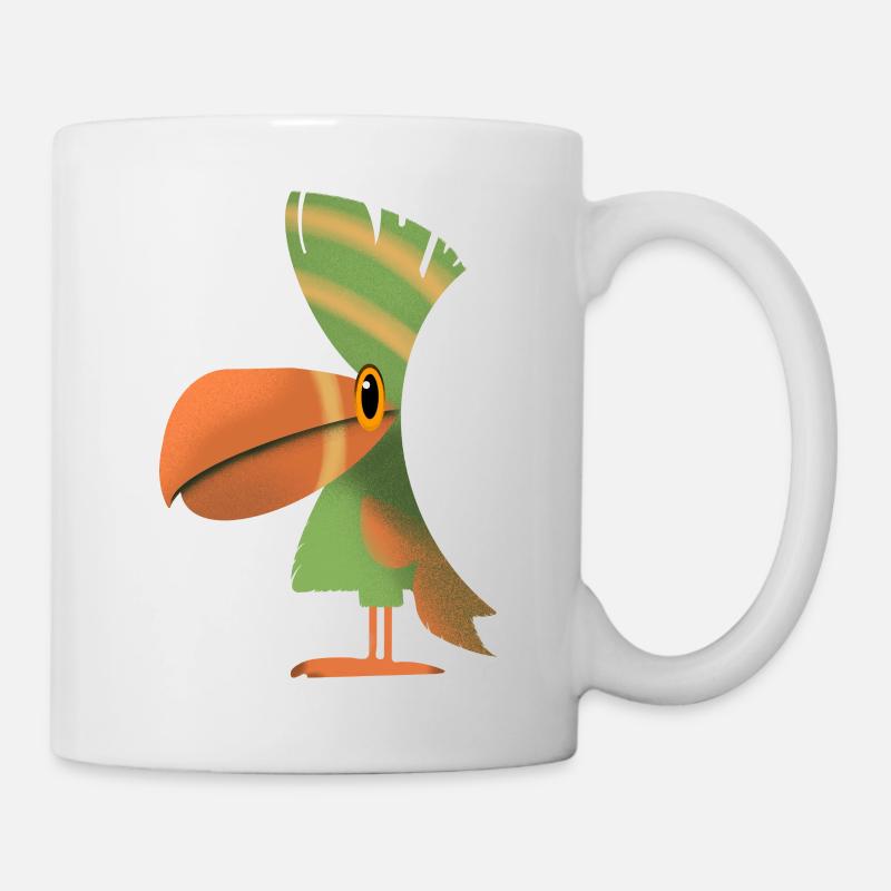 Tukan - Tasse - Weiß