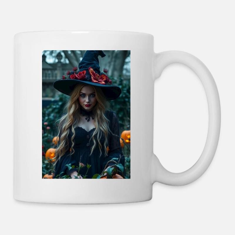 HALLOWEEN GARDEN - Mug - white