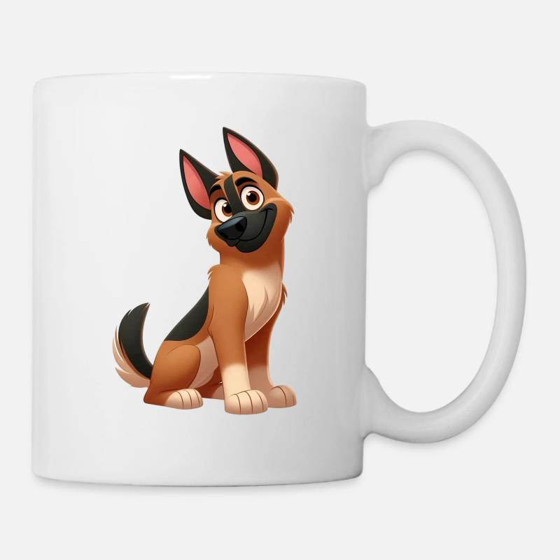 German Shepherd 14 - Mug - white